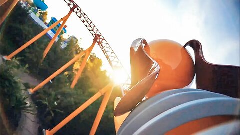 [4k] Slinky Dog Dash at Sunrise | Toy Story Land at Disney’s Hollywood Studios