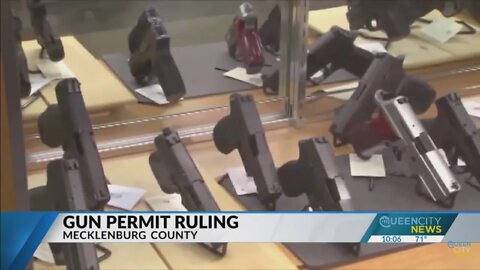 CHARLOTTE | Gun permit ruling in Mecklenburg County, big changes are coming