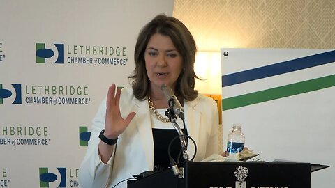 Danielle Smith Makes Stop In Lethbridge | Monday, April 17, 2023 | Micah Quinn | Bridge City News