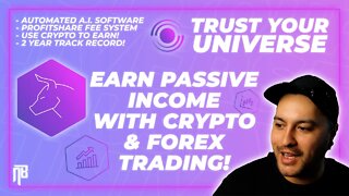 PASSIVE INCOME with CRYPTO & FOREX TRADING #cryptotrading #forextrading #passiveincome