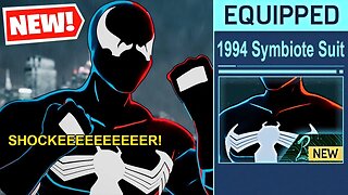 This NEW 1994 Animated Venom Symbiote Suit Is PURE PERFECTION - Marvel's Spider-Man PC MODS