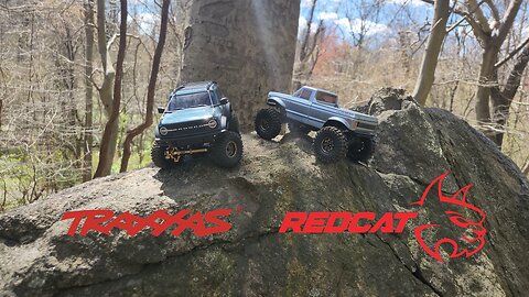 Brass wheel Ascent18 Vs Full Brass Traxxas TRX4M crawl the Boulder and you wont believe the outcome