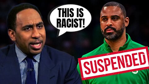 Stephen A Smith Says Celtics Are RACIST For Suspension Of Head Coach Ime Udoka