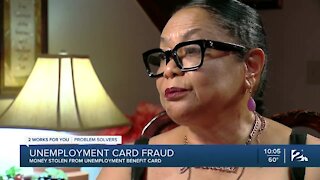 Unemployment card fraud