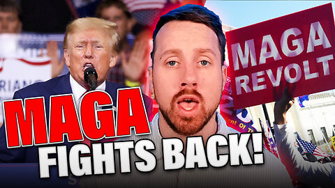MAGA FIGHTS BACK! Anti-Trump Protestors UNMASKED & KICKED OUT of Rally | Elijah Schaffer