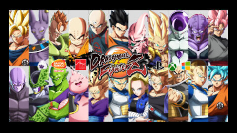 Dragonball FighterZ - Every Character (Including DLC | Season 1 - 3 )!!!