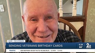 Sending Veterans Birthday cards