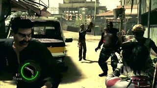 Resident Evil 5 | Mercenaries | Civilian Checkpoint | Goddess of War Sheva