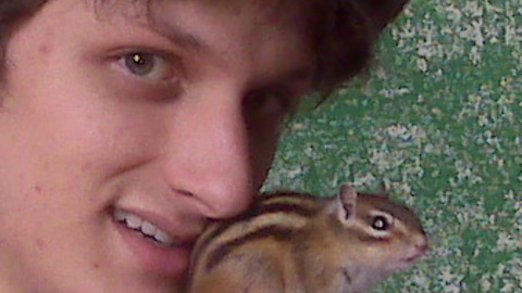 Look At the Intense Bond Between A Boy And His Baby Siberian Chipmunk, Flower