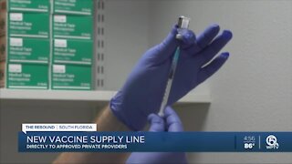 Florida opens COVID-19 vaccine supply line direct to providers