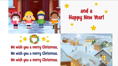 We wish you a Merry Christmas - Sing Along for Kids