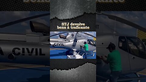 Policia Civil devolve Helicóptero usado em transporte de órgãos para André do Rap