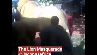 Africa n Entertainment: The Lion Masquerade Of Idah Kogi state__Subscribe pls