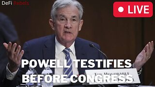 Fed Char Jerome Powell Testifies Before Congress On The Economy