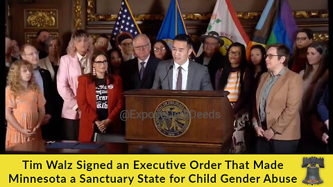 Tim Walz Signed an Executive Order That Made Minnesota a Sanctuary State for Child Gender Abuse