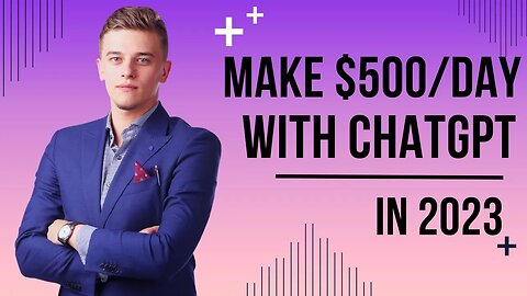 Make 500/day with CHATGPT in 2023 | Affiliate marketing