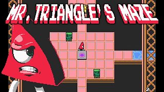 Mr. Triangle's Maze - Find A Way Out (FREE Retro Action-Puzzle Game)