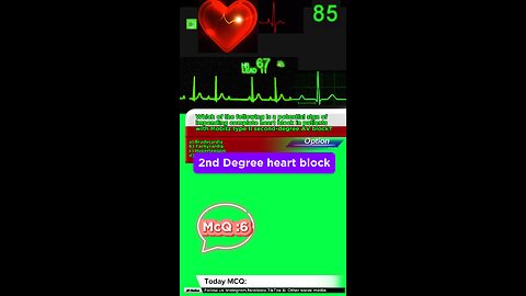 Second degree heart blockages #2nddegreeheartblock #arrthymias #CardiacArrh