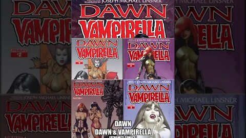 Dawn & Vampirella Covers