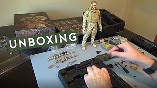 Unboxing the 1/6 scale DAM Toys Navy Seal Operation Red Wings Sniper action figure