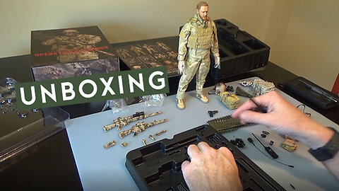 Unboxing the 1/6 scale DAM Toys Navy Seal Operation Red Wings Sniper action figure