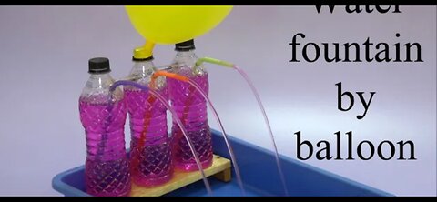 Amazing Air Balloon Water Fountain Experiment: Science Fun for All Ages