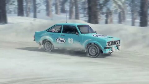 DiRT Rally 2 - Replay - Ford Escort MKII at Algsjon Sprint