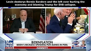 Mark Levin blames Bernie Sanders for SVB issues