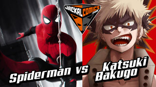 SIDERMAN Vs. KATSUKI BAKUGO - Comic Book Battles: Who Would Win In A Fight?
