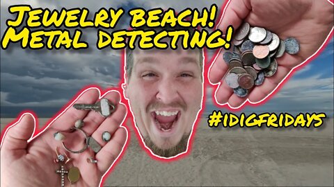 Jewelry Beach Strikes Again! • Metal Detecting Florida for Treasure • What's in the Sand?