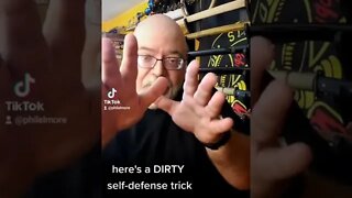 Here's a DIRTY little self-defense trick...