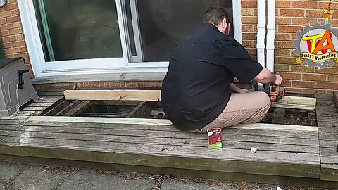 Fixing our damaged deck
