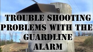 Guardline Review Update, Troubleshooting Problems With The Alarm, Driveway Alarm Not Working