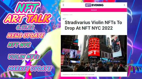 NFT NYC Stradivarius Violins Crypto Market Cap News Update #nftnews #nft #cryptonews