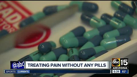 Treating chronic pain without any pills