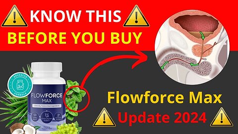 FLOWFORCE MAX (⚠️NEW WARNING!! ⛔️|FlowForce Max Reviews - FlowForce Max really works