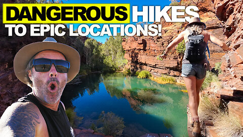 KARIJINI NATIONAL PARK PART 3 | HECTIC TRAILS TO EPIC WATERFALLS, GORGES & SWIMMING HOLES