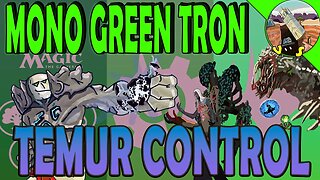 Mono Green Tron VS Temur Control ｜Testing the Counter Spell ｜Magic The Gathering Online Modern League Match