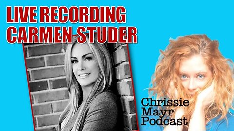 LIVE Chrissie Mayr Podcast with Carmen Studer! Chelsea Handler Cringe! Eliza Bleu Chat! MORE