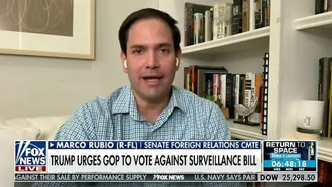 Senator Rubio Discusses Potential Release of Flynn Transcripts, FISA Bill, and Small Business Loans