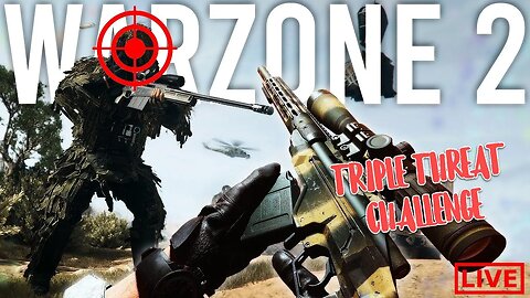 🔴Warzone 2 Live - TRIPLE THREAT CHALLENGE 🔥 Fortnite, Apex Legends, Warzone 2