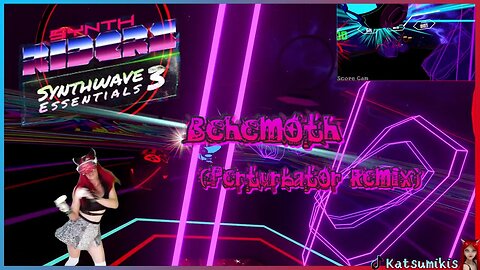 Synth Riders VR | Behemoth (Perturbator Remix) GOST | Synthwave Essentials 3 | New DLC Gameplay