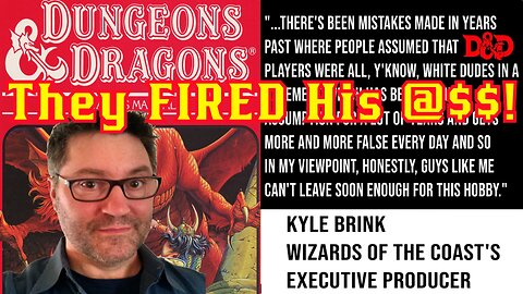 Dungeons And Dragons EP FIRED After Pushing DEI! Latest Reactions From WOTC PROVES Rumor True
