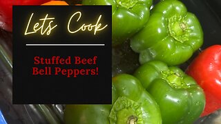 Stuffed Bell Peppers Beef 🫑🌶️