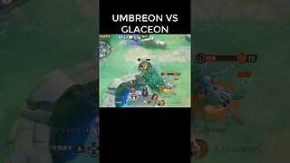 NO DUELO UMBREON VS GLACEON QUEM VENCE??? 😱😱POKÉMON UNITE #shorts