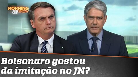 BOLSONARO ATACA BONNER: "CANALHA, SEM VERGONHA"