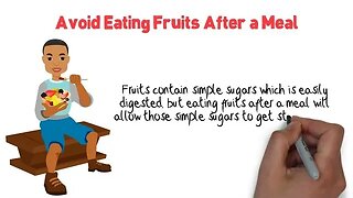 Avoid Eating Fruits After a Meal