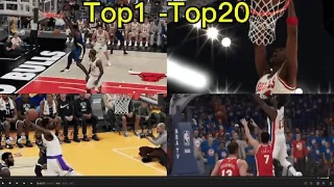 NBA2K Nice Play Top1 ~ Top20