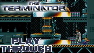 🎮👾🕹 The Terminator - Sega Genesis Playthrough 🕹👾🎮 😎Benjamillion