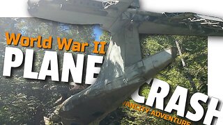 World War II Plane Crash | Old Canadian Army Plane